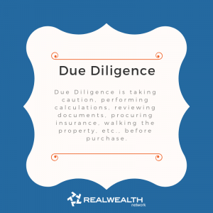 Definition of Due Diligence image