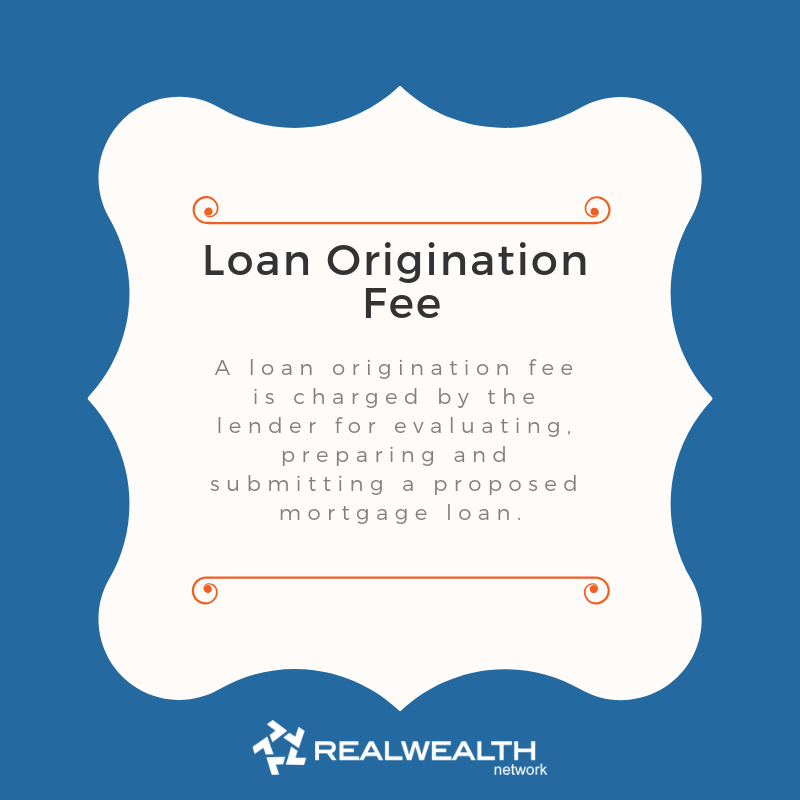 Definition of Loan Origination Fee image